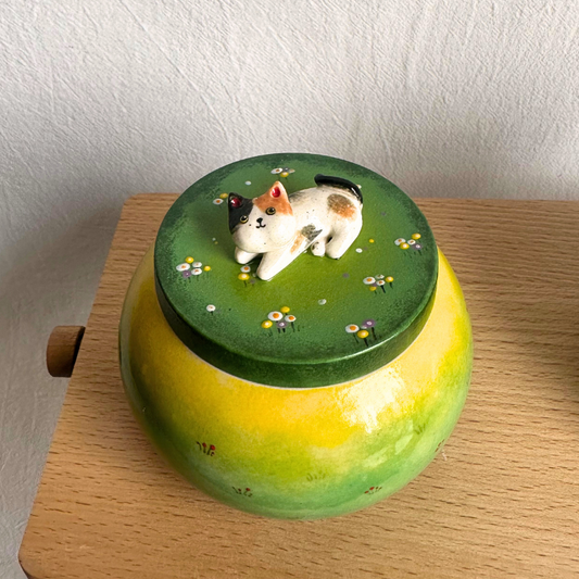 Custom Pet's Figure Ceramic Urn-Aesthetic