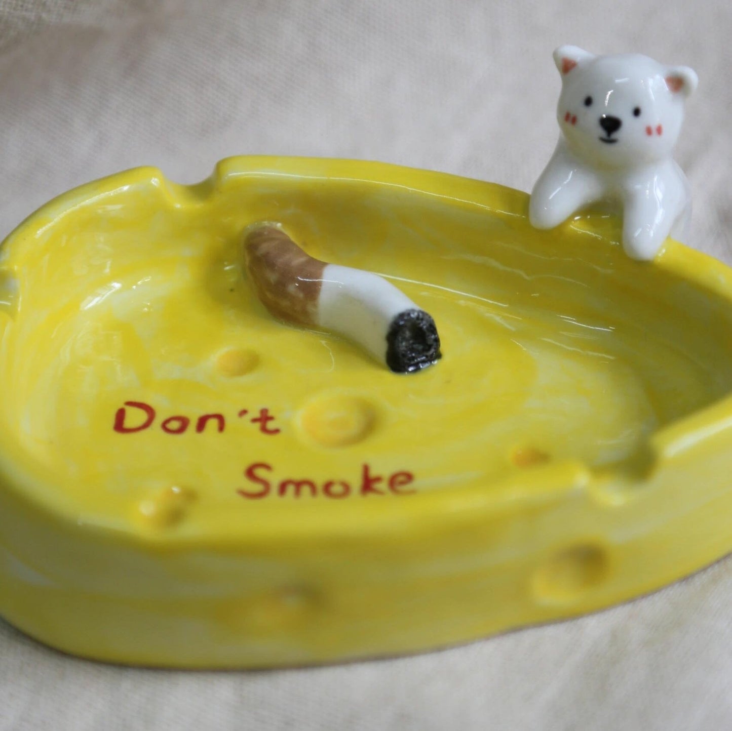 Custom Ceramic Handmade Pet Figurine Ashtray