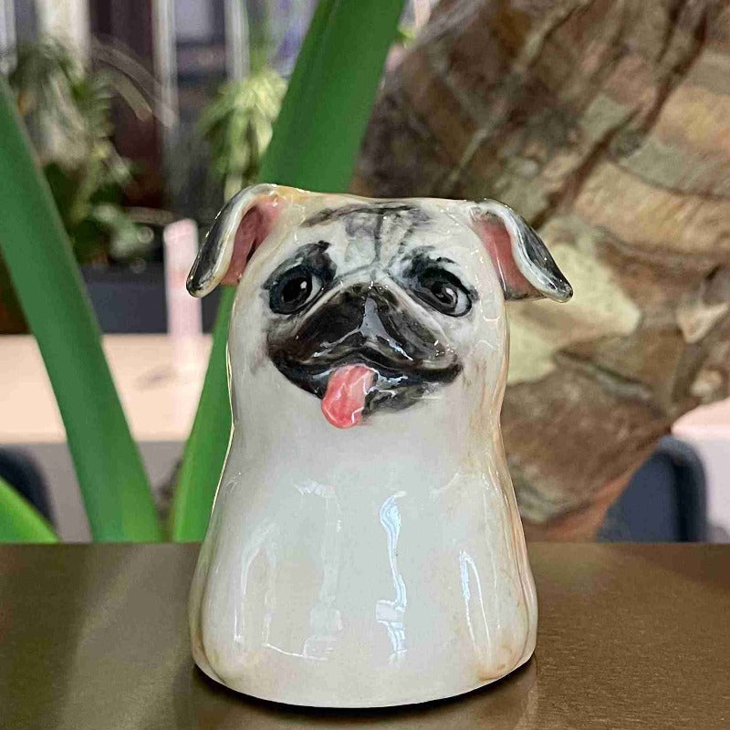 Custom Portrait Pet Ceramic Urn