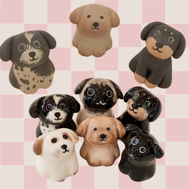 Ceramic Handmade Pet Figurine Statue Sculpture